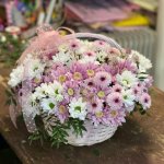Цветы в корзине &laquo;Сладкий сон&raquo;