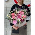 Цветы в корзине &laquo;Большая&raquo;