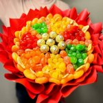 Букет из сухофрутов &laquo;Сладкий микс&raquo;