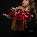 Цветы в сумке  &laquo;Чудесный вечер&raquo;