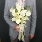 Букет невесты с каллами &laquo;Элегантность&raquo;