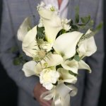 Букет невесты с каллами &laquo;Элегантность&raquo;