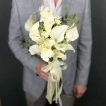 Букет невесты с каллами &laquo;Элегантность&raquo;