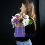 Цветы в ящике &laquo;Классному руководителю&raquo;