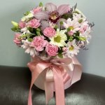 Цветы в коробке  &laquo;Марсель&raquo;