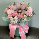 Цветы в коробке  &laquo;Яркое воспоминание&raquo;