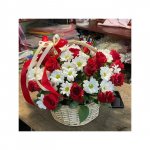Цветы в корзине &laquo;Грета&raquo;
