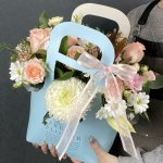 Цветы в корзине &laquo;Аврил&raquo;