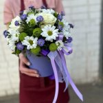 Цветы в коробке &laquo;Весеннее чувство&raquo;