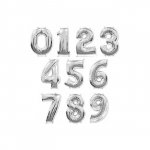 Воздушный шар &laquo;Серебряная цифра&raquo;