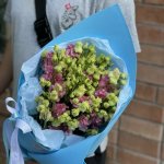 Букет с эустомой &laquo;Время любить&raquo;