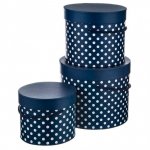 Подарочная коробка &laquo;Тёмно-синяя&raquo;