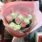 Букет из 13 роз &laquo;Радуга&raquo;