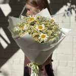 Букет с ромашками &laquo;Летний&raquo;