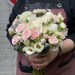 Букет невесты &laquo;Белое облако&raquo;