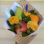 Съедобный букет &laquo;Витаминка&raquo;