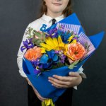 Букет сборный &laquo;День знаний&raquo;