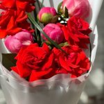 Сборный букет &laquo;Розовое счастье&raquo;