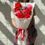 Сборный букет &laquo;Розовое счастье&raquo;