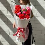 Сборный букет &laquo;Розовое счастье&raquo;