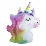 Воздушный шар &laquo;Голова Единорожки&raquo;