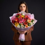 Букет из альстромерий &laquo;Три желания&raquo;