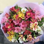 Букет из альстромерий &laquo;Три желания&raquo;