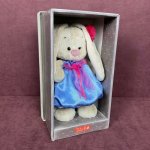 Мягкая игрушка &laquo;Зайка Ми в синем платье&raquo;