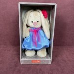 Мягкая игрушка &laquo;Зайка Ми в синем платье&raquo;