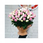 Цветы в корзине &laquo;Самой любимой&raquo;