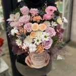 Цветы в коробке &laquo;Милашка&raquo;