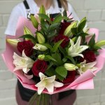 Сборный букет &laquo;Голубая мечта&raquo;