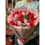 Букет с тюльпанами &laquo;Прекрасное утро&raquo;