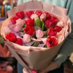 Букет с тюльпанами &laquo;Прекрасное утро&raquo;