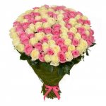 Букет из 101 розы &laquo;Цветочный рай&raquo;